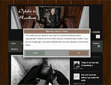 Tablet Screenshot of opheliadehavilland.com
